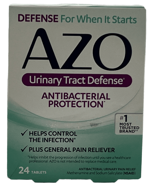 Azo - Urinary Tract Defense - Antibacterial Protection - 24 Tablets