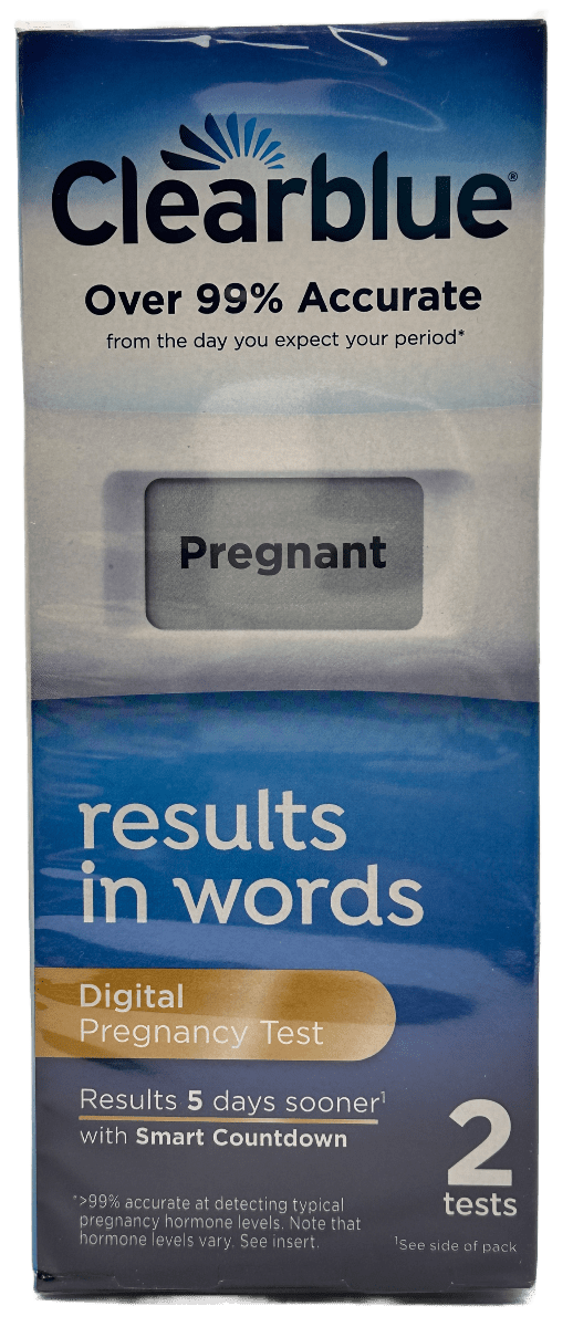 Clearblue Digital Pregnancy Test - 2 Tests