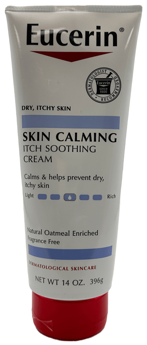 Eucerin Skin Calming Itch Soothing Cream - 14 OZ