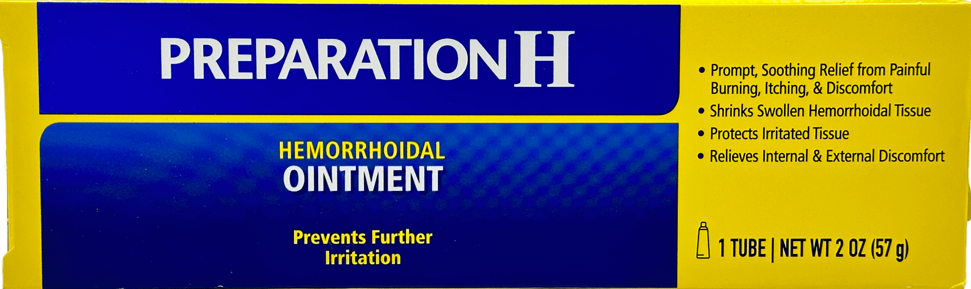 Preparation H - Hemorrhoidal Ointment - 2 OZ