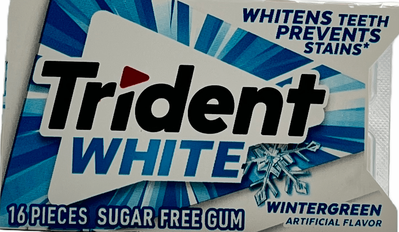Trident White Wintergreen Sugar-Free Gum