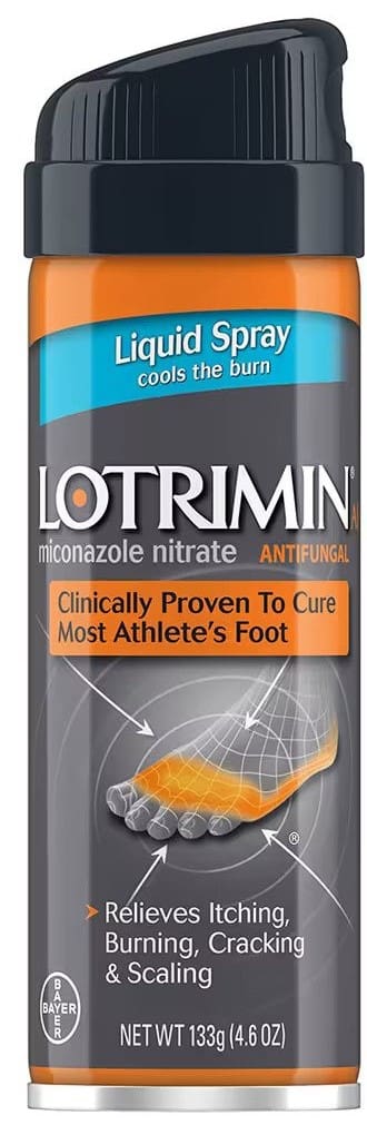 Lotrimin - Miconazole Nitrate Liquid Spray