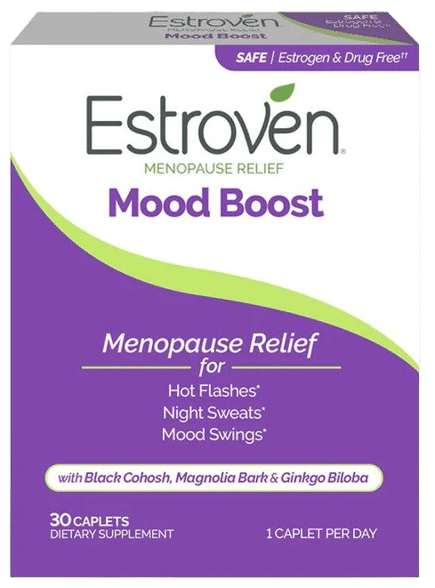 Estroven Mood Boost - Menopause Relief - 30 Caplets