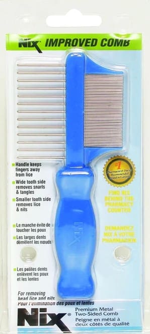 Nix Premium Two Sided Comb for Lice Removal